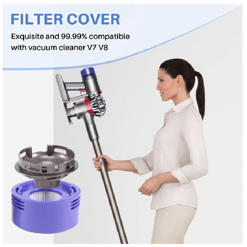 Для пылесосов Dyson V7 V8 Задняя крышка двигателя Задний фильтр Комплект для бытовой уборки