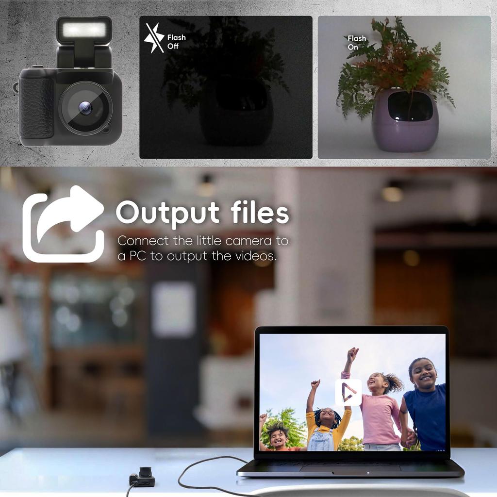 Цифровая игрушечная камера Мини цифровая камера брелок набор Функция съемки 1080P дюймовый экран Зарядное устройство в комплекте Легкая мини карта 32 ГБ в комплекте