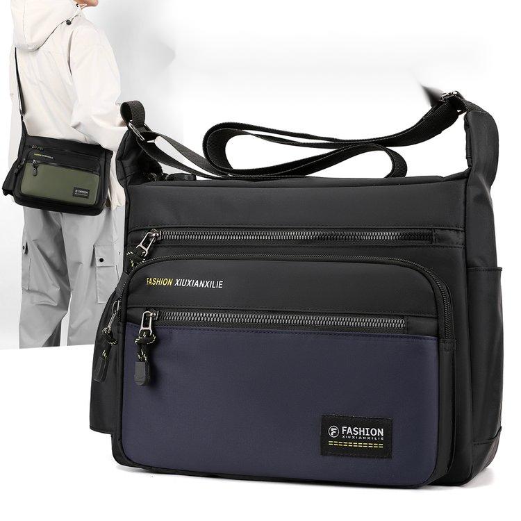 2024 мужская сумка-мессенджер, сумки через плечо, мужские небольшие сумки на слинге для работы, деловые водонепроницаемые сумки-оксфорды, сумка-кошелек