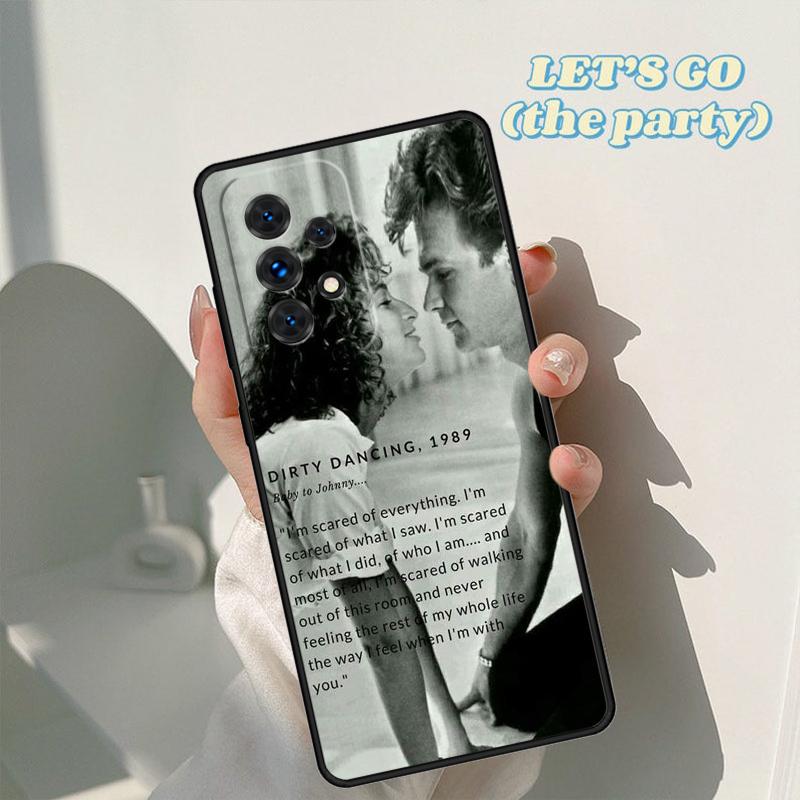 Чехол для телефона с плакатом фильма «Грязные танцы» Для Samsung Galaxy A42 A31 A40 A51 A71 A32 A80 A91 A52 A72 A20e A21S A50 A70 A11 A12 Чехол