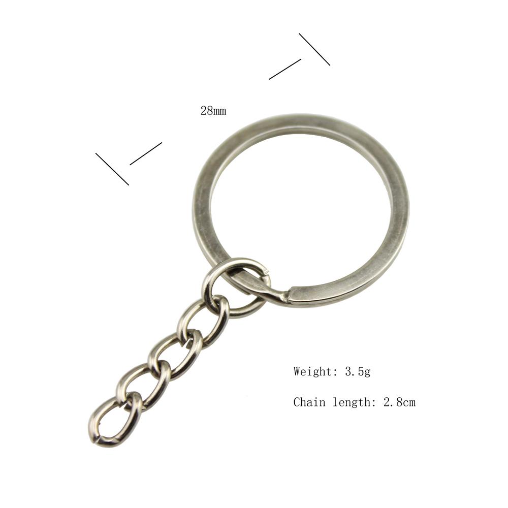 WYISYWG 1 шт. брелок для ключей женские кольца для ключей модные брелки для мужчин двухсторонний ангел 40x12 мм P-K1417-B11143