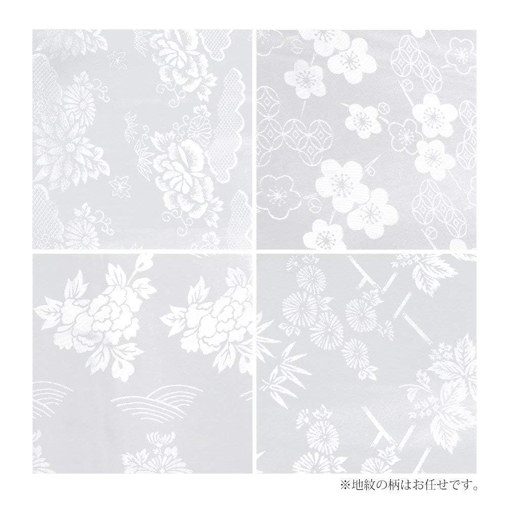 Стирающееся кимоно Nagajuban с полуворотником Белая одежда Nagajuban [KYOETSU] Женское Женское (Не удалено, Белый, BL)