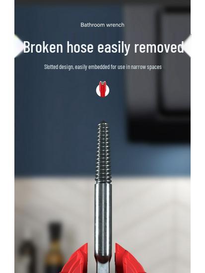 Многофункциональный инструмент восемь-в-одном для сантехники, гаечный ключ для труб и смесителей для ванных комнат