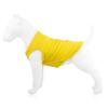 Жилет для собак, однотонная эластичная хлопковая футболка с круглым вырезом, летняя одежда для домашних животных, костюм щенка