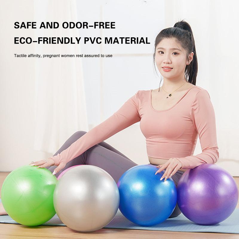 25 см мяч для пилатеса и йоги, йога, шейпинг-мяч, мяч для упражнений в форме пшеничной трубы, балансирующий фитнес-мяч, гимнастический мяч для детей, ПВХ-мяч для йоги