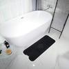 PVC Non-Slip Bath Massage Mat with Drain Holes Bubble Raised Suction Cups for Bathroom Bathtub Floor Use