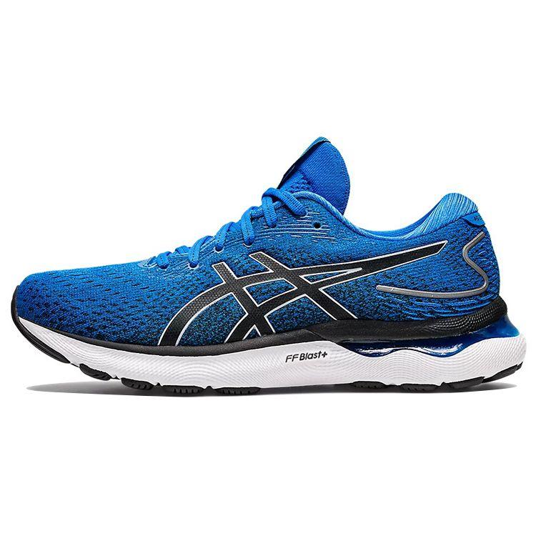 Asics Gel Nimbus 24 Electric Blue Men Sneakers Piedmont-Grey 1011B359-405