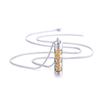 Aroma Jewelry Perfume Oils Necklace Silver Color Locket Perfume Necklace  Jewelry Accessories