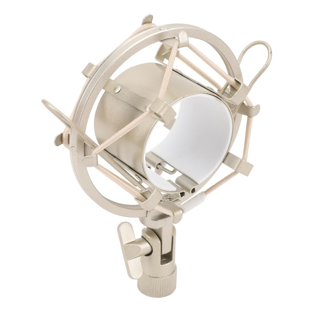 Microphone Shock Mount ABS Anti Vibration Mic Holder with 58 To 38 Conversion Nut for Diameter