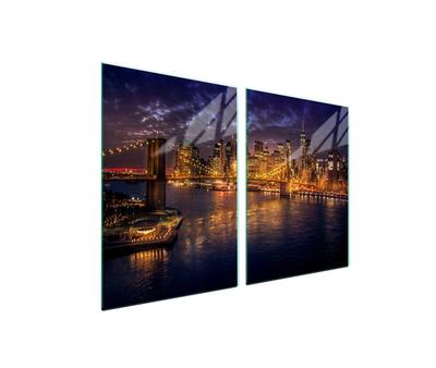 Glass Protective Plate for the Stove 2x45x52 City