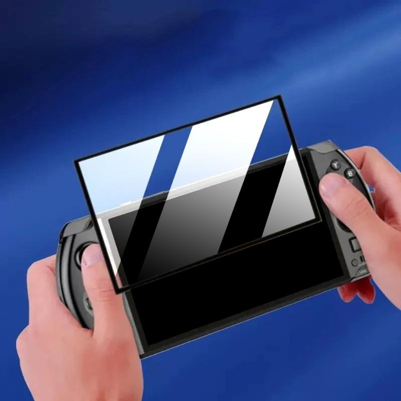 Clear Tempered Glass Film Screen Protector for Win 4 Handheld Consoles Portable Gaming Systems Ensuring Smooth Gameplay