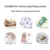 208pcs Children's Brush Watercolor Pen Set Gift Box Stationery Painting Set Gift