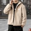 Хлопковое пальто мужское зимнее мужская куртка из овечьей шерсти мужская в корейском стиле модная утолщенная свободная овечья шерсть модная брендовая зимняя одежда