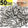 50/30/20Set Screws Screw Shelf Dowels Tool Boxs Rubber Sleeves Bolt Support Nails Wooden Glass Wardrobe Fasteners Hardware