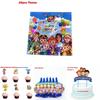 Vibrant Family Birthday Party Supplies Set With Cheerful Plates And Decor Elements