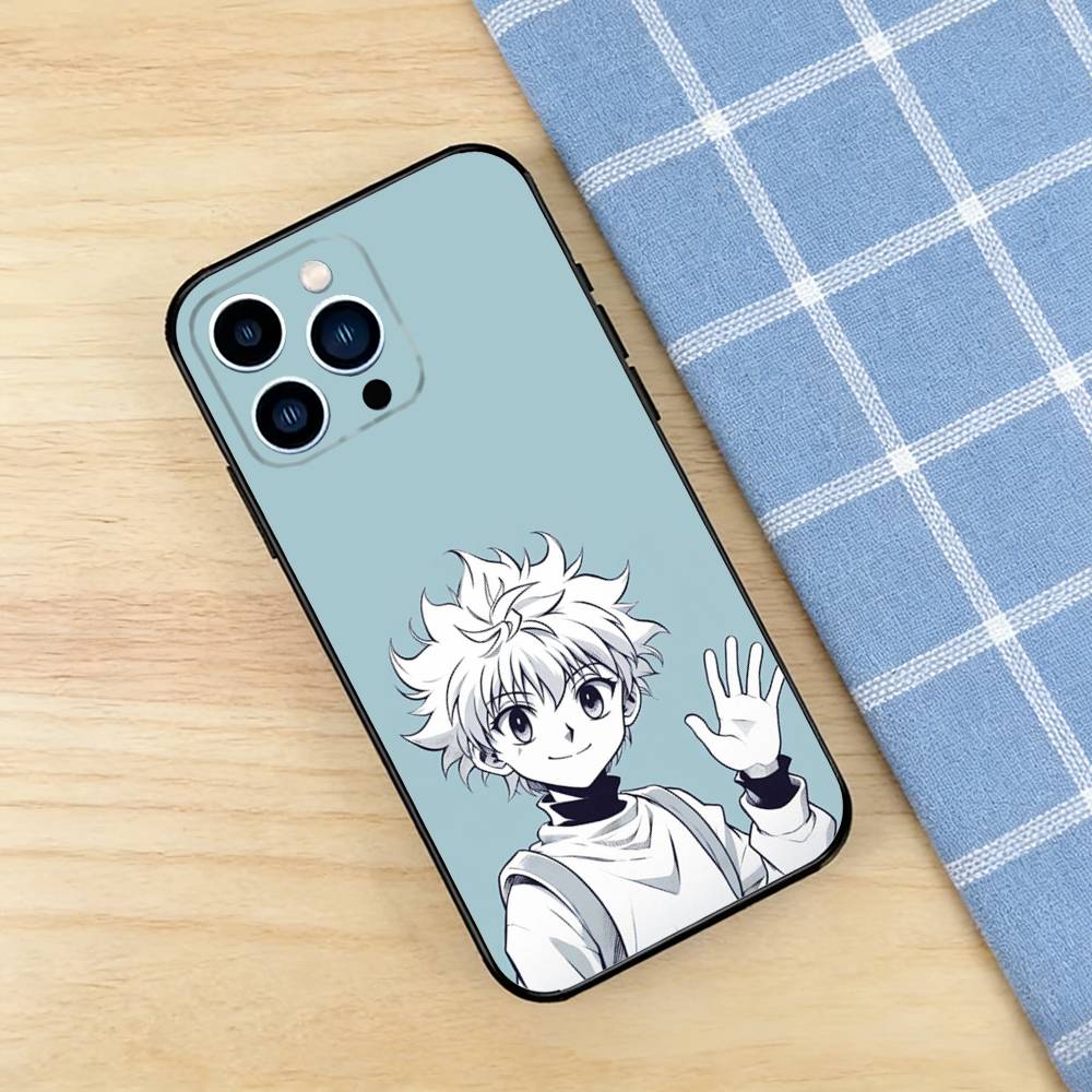 Killua HunterXHunter Case For iPhone 17 16 15 14 13 12 11 Pro Plus Air Max Mini E Soft Silicone Cover
