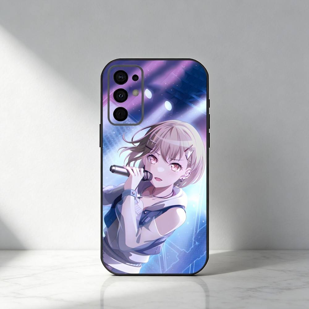Anime MyGO T-Tomori Phone Case For Samsung S25,S24,S21,S22,S23,S20,Ultra,S26,Plus,Fe,Note,5G Black Cover