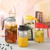 Автомобильная банка с широким горлышком, большая емкость, стакан, подарочная стеклянная чашка для чая для холодного заваривания