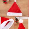 Рождественская шапка Санты Детская шапка Рождественские украшения Рождественская шляпа Женская Мужская Шапка для мальчиков и девочек для рождественской вечеринки Реквизит