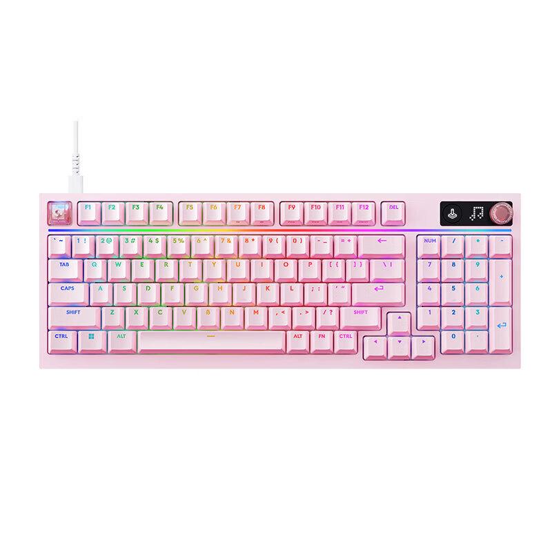 Механическая игровая клавиатура Logitech G316X с 98 клавишами, RGB-подсветкой и возможностью горячей замены