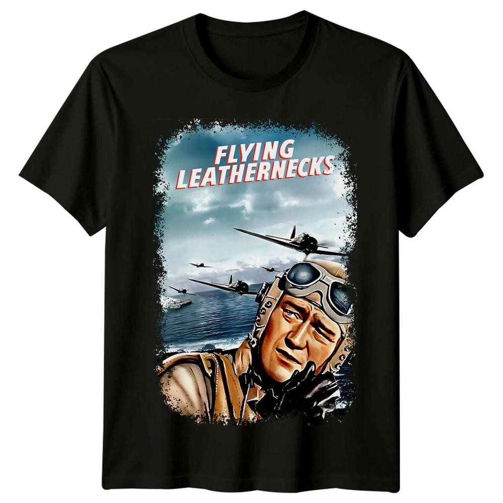 Flying Leathernecks (1951) Movie Poster Inspired T-Shirt Retro Tee Unisex