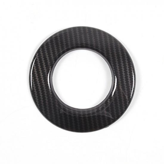 Carbon fiber Style Steering Wheel  Ring Trim Fit For Corvette C6 2005-2013