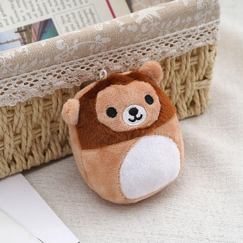 Cozy Squishallow Keychain Bear Plush Toy For Children Gift