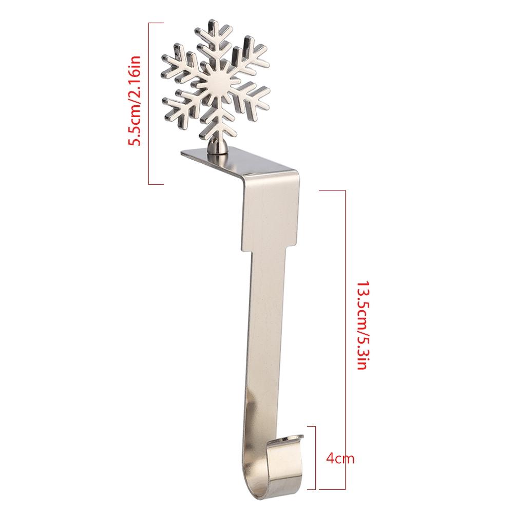 Cute and Functional Christmas Hook Set Featuring Elk and Snowflakes