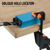 DIY Carpentry Tools Set Woodworking Hole Drilling Guide Locator 7/14/15Pcs Carpenter Positioner 15 Degrees Pocket Hole Jig Kit Hole Puncher