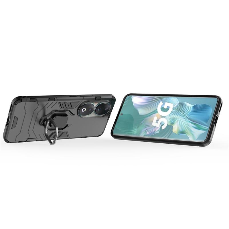 Чехол для Honor 90 5G, противоударный, бронированный, металлическое кольцо, подставка, бампер, задняя крышка для телефона, чехол для Honor 90 Pro, Honor90 Lite Light, 90Lite Funda