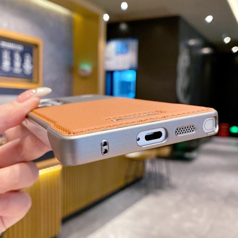 Кожаный Безрамочный Магнитный Чехол с Ароматерапией для Samsung Galaxy S24 S23 S22 S25 Ultra Plus Для Беспроводной Зарядки MagSafe