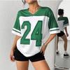 Summer 3D printing casual loose American style short sleeves short sleeves comfortable and breathable