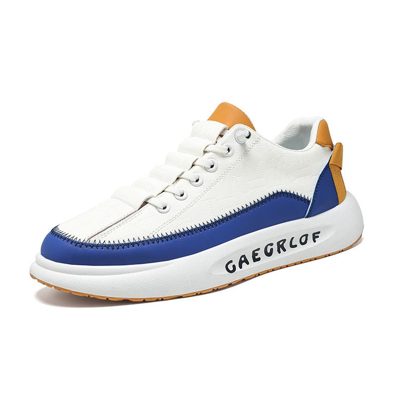 Мужская обувь зимняя на мягкой подошве для бега повседневная кожаная поверхность нескользящая водонепроницаемая спортивная обувь Форрест Гамп обувь для охраны труда