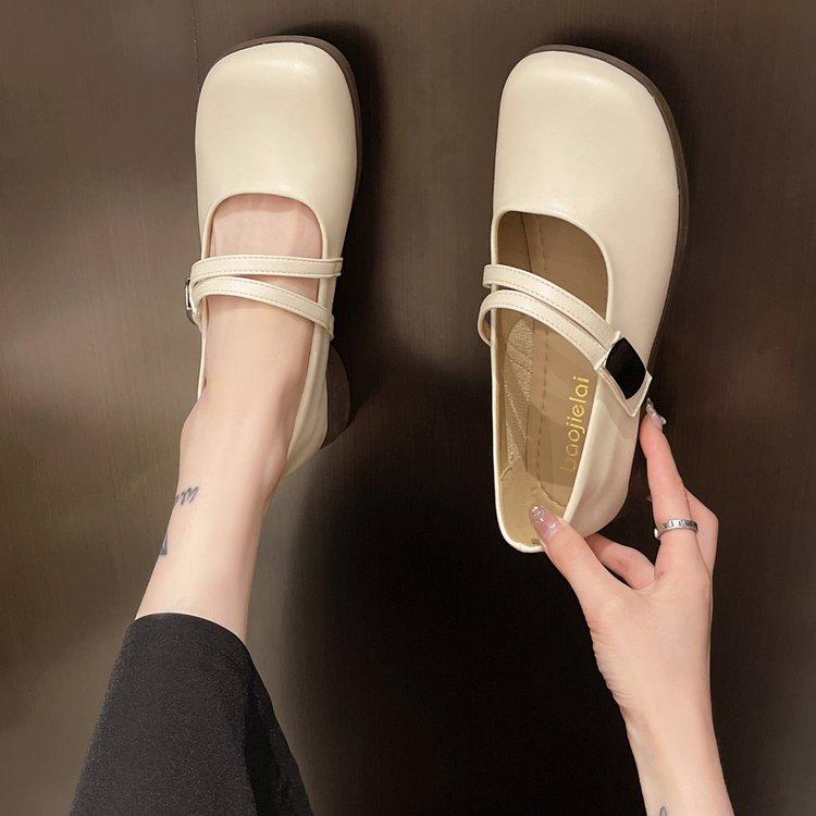 Новые туфли Мэри Джейн женские туфли на низком каблуке лодочки женские туфли-оксфорды с квадратным каблуком женские туфли на толстом каблуке балетки Zapatos Mujer