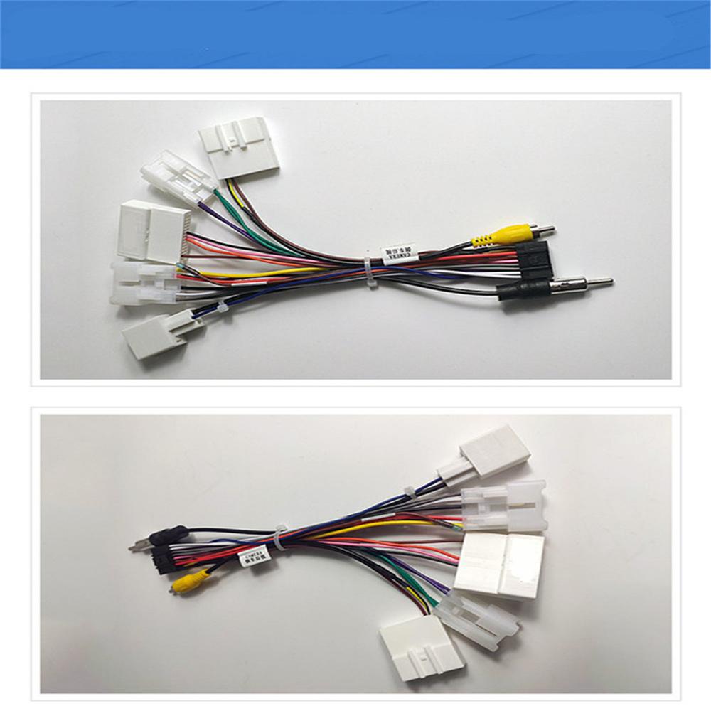Автомобильный 16-контактный стерео разъем жгута проводов адаптер для Toyota все модели 2004-настоящее время