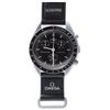 OMEGA SWATCH Moon Genuine Omega Swatch Mission Watch Moon Collaboration Waterproof Mission To Moon Band × Men's Women's [Shopper/Silicon Included]