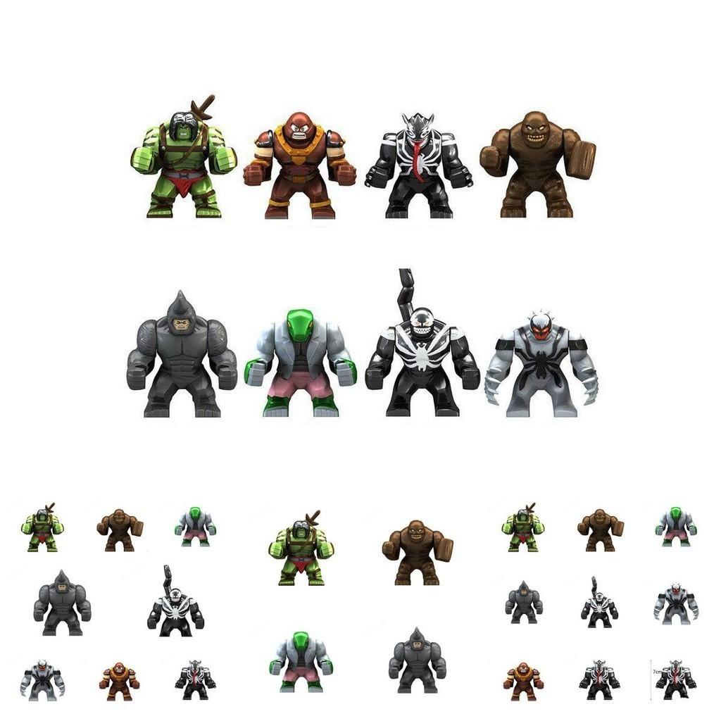 Eco-friendly Abs Plastic Building Blocks Toy Set With Popular Anime Figures