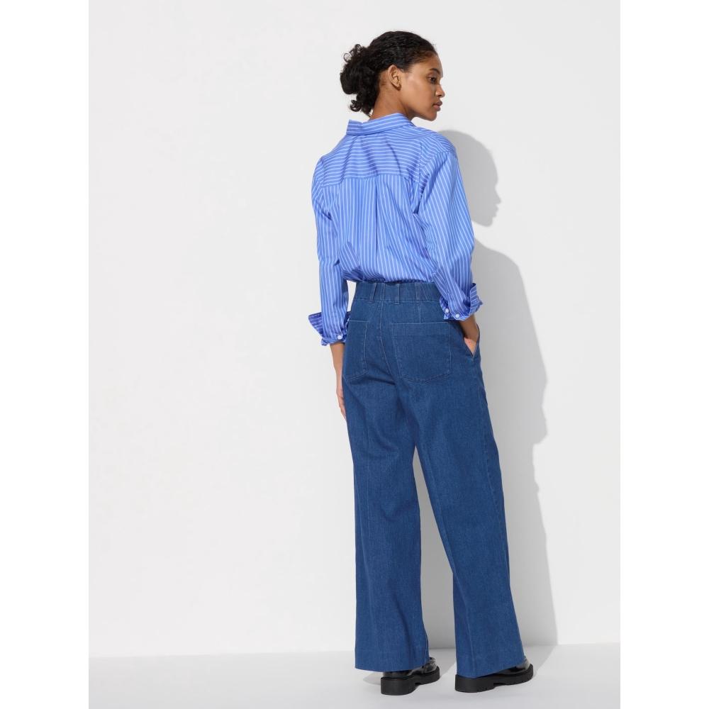 Uniqlo Японские широкие брюки джинсы