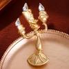 Брошь-подсвечник Tale Lumiere Из прочного сплава Ювелирное изделие с эмалированным акцентом Для особых случаев
