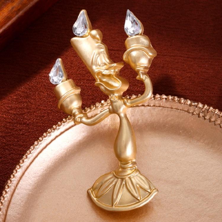 Брошь-подсвечник Tale Lumiere Из прочного сплава Ювелирное изделие с эмалированным акцентом Для особых случаев