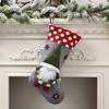 Christmas Decoration 2023 Big Boots Christmas Tree Decorations Candy Bag Santa Elks Snowman Christmas Sock