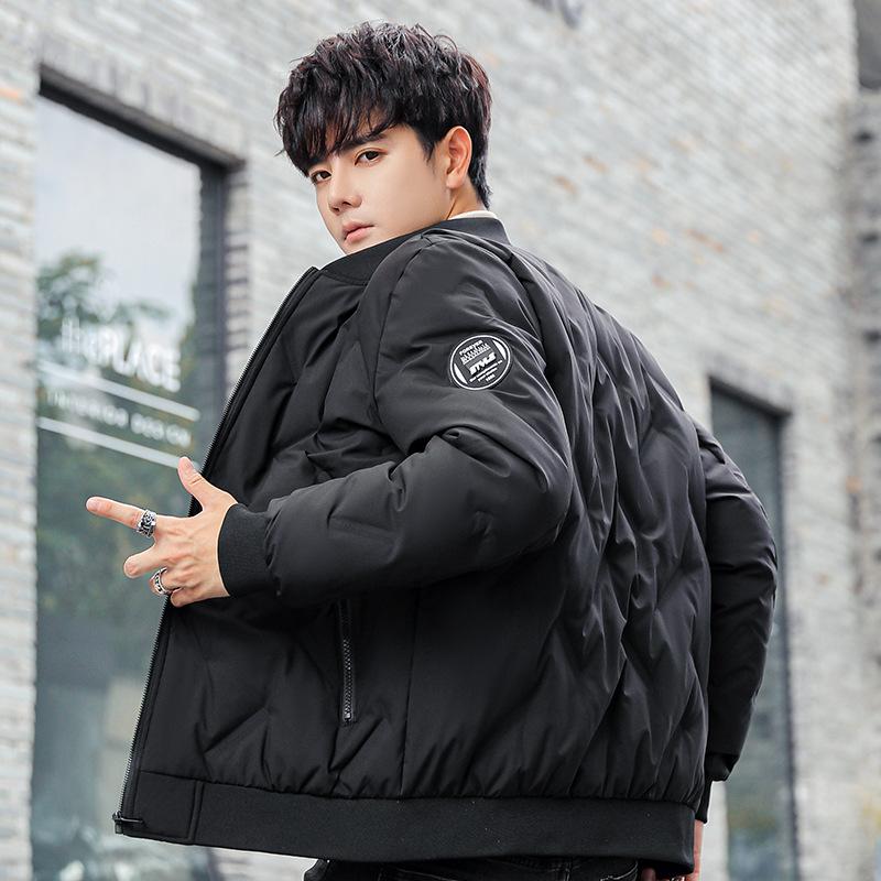 Men's Down Jacket New Year's Warm Thickened Winter Jacket Handsome Trendy Brand Short Student Winter Clothes