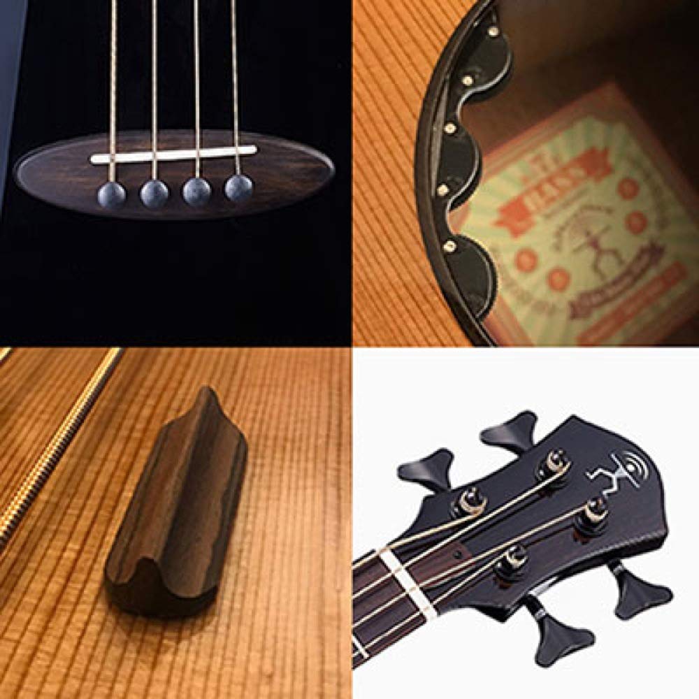 aNueNue Lumiblack Bird Mini Acoustic Bass aNN-MBS18E