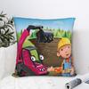 Мультяшная наволочка B-Bob B-Builder Мягкая наволочка для дивана, кресла, спальни Новая наволочка для подушки