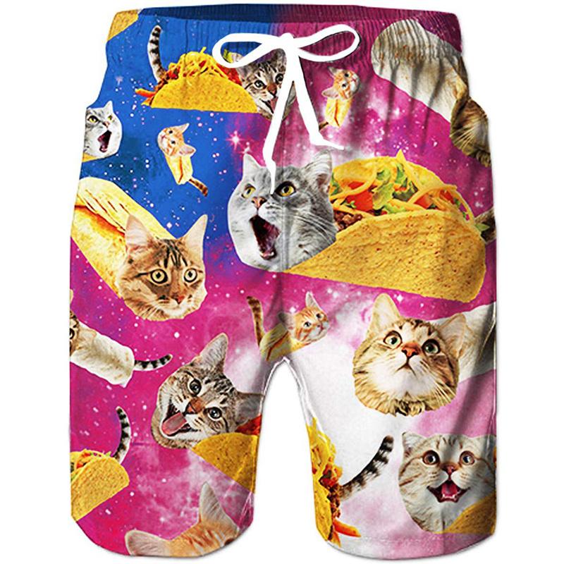 Beach Shorts Pants Swimsuit Tropical 2023 Summer Casual Mens Swim Trunks 3D Print Board Shorts Cool Ice Shorts Ropa Hombre Pants