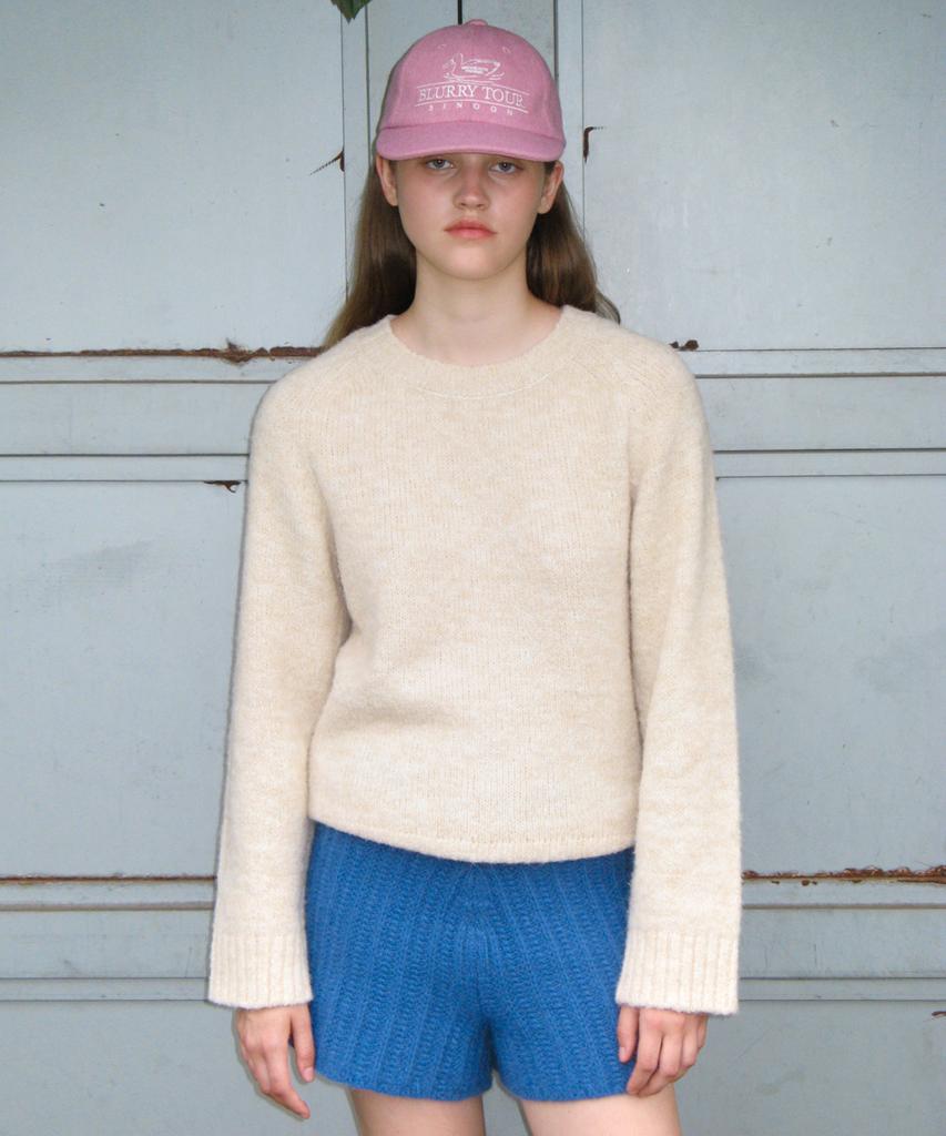 SINOON Mixed Pullover Knit (Ivory)