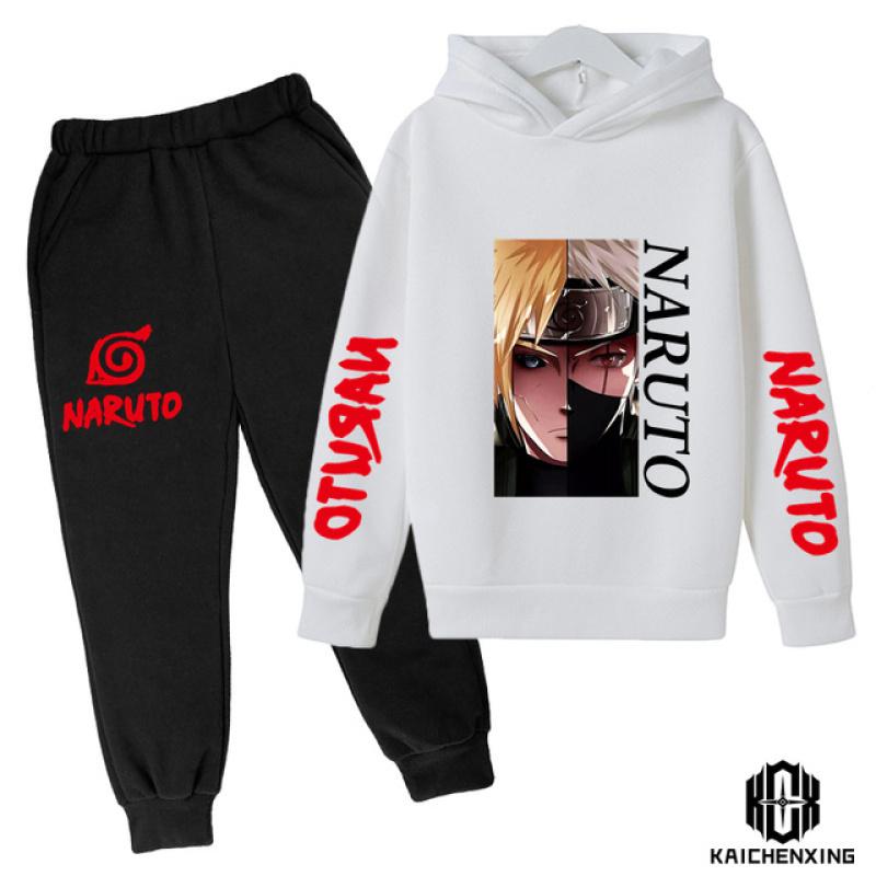 2023 милый модный костюм Наруто для мальчиков и девочек, модный свитшот, мужской костюм Kawaii, спортивный милый спортивный костюм для родителей и детей с капюшоном