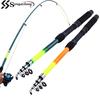 SOUGAYILANG 1Pc/2Pcs/3Pcs/4Pcs/5Pcs 1.8M Spinning Fishing Rod Telescopic Fishing Rod Feeder Rod for Sea Saltwater Freshwater