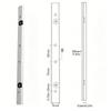 Aluminium Alloy Table Saw Gauge Rod Universal Woodworking Tool Miter Bar Slider  For Fixtures