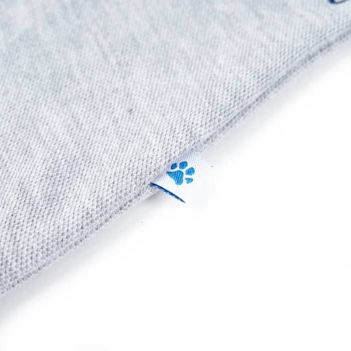 Детское поло серое меланжевое 92/104/116/128/140